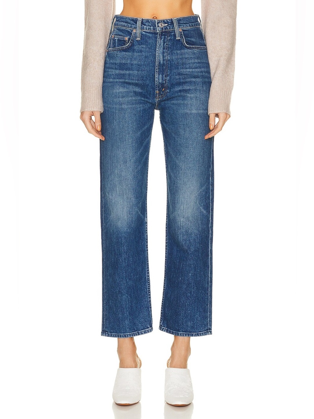 MOTHER High Waisted Study Hover, size 24, in Perfect Drug